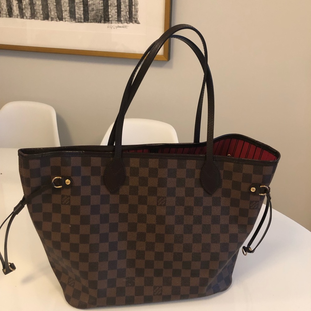 Sexy Louis Vuitton Neverfull MM Damier